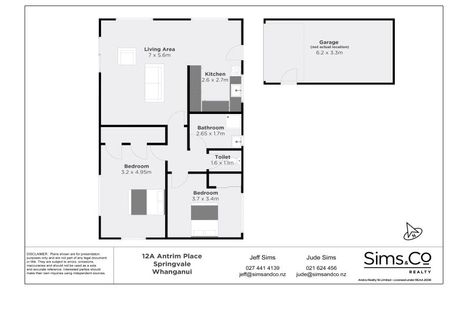 Photo of property in 12a Antrim Place, Springvale, Whanganui, 4501