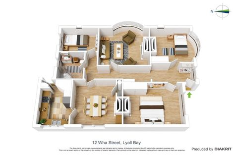 Photo of property in 12 Wha Street, Lyall Bay, Wellington, 6022