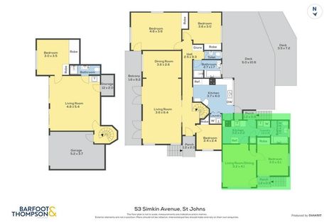 Photo of property in 2/53 Simkin Avenue, St Johns, Auckland, 1072