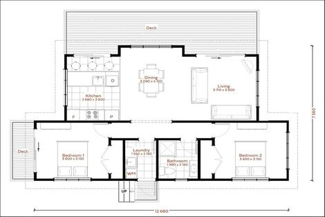 Photo of property in 34 Eastons Road, Westport, 7825