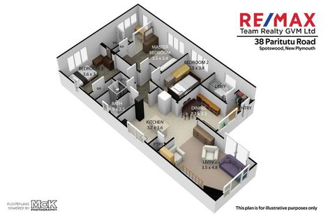 Photo of property in 38 Paritutu Road, Spotswood, New Plymouth, 4310