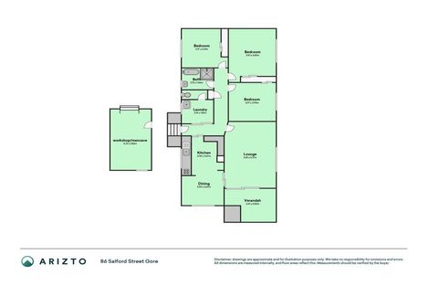 Photo of property in 86 Salford Street, Gore, 9710