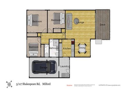 Photo of property in 3/117 Shakespeare Road, Milford, Auckland, 0620