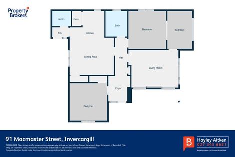 Photo of property in 91 Macmaster Street, Richmond, Invercargill, 9810