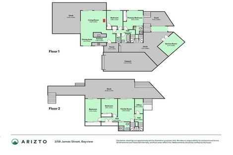 Photo of property in 2/58 James Street, Bayview, Auckland, 0629