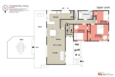 Photo of property in 22 Rimutaka Place, Titirangi, Auckland, 0604