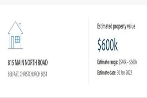 Photo of property in 815 Main North Road, Belfast, Christchurch, 8051