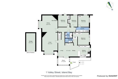 Photo of property in 1 Valley Street, Island Bay, Wellington, 6023