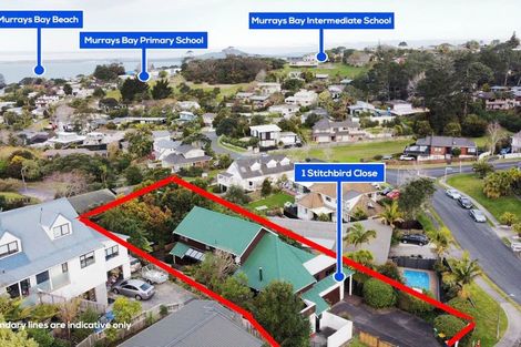 Photo of property in 1 Stitchbird Close, Murrays Bay, Auckland, 0630