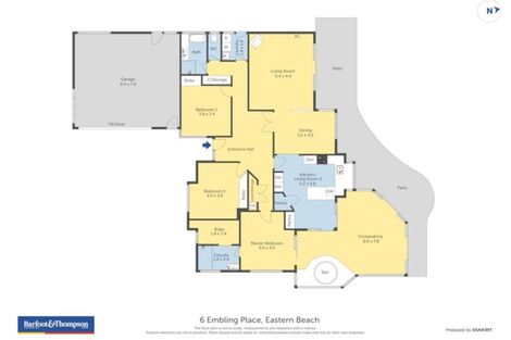 Photo of property in 6 Embling Place, Eastern Beach, Auckland, 2012