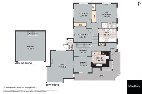 Photo of property in 12 Creswick Terrace, Northland, Wellington, 6012