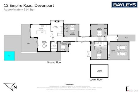 Photo of property in 12 Empire Road, Devonport, Auckland, 0624