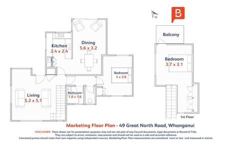 Photo of property in 49 Great North Road, Saint Johns Hill, Whanganui, 4501