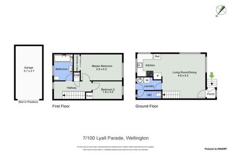 Photo of property in 7/100 Lyall Parade, Lyall Bay, Wellington, 6022