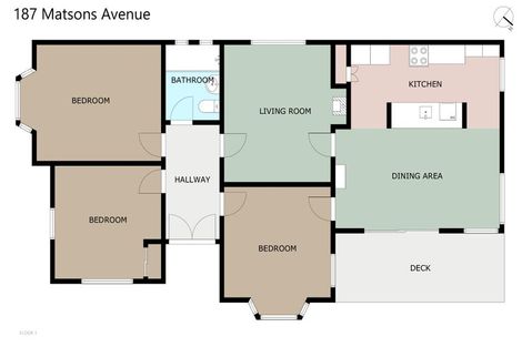 Photo of property in 187 Matsons Avenue, Papanui, Christchurch, 8053