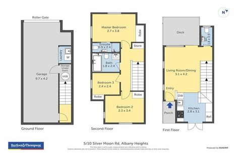 Photo of property in 5/10 Silver Moon Road, Albany Heights, Auckland, 0632