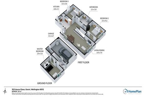 Photo of property in 35 Futuna Close, Karori, Wellington, 6012