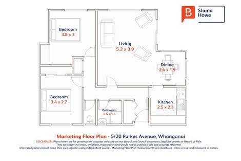 Photo of property in 20a Parkes Avenue, Saint Johns Hill, Whanganui, 4501