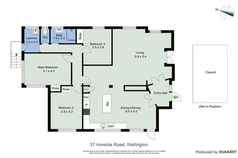 Photo of property in 37 Ironside Road, Johnsonville, Wellington, 6037