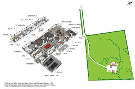 Photo of property in 25 Hanawera Ridge Road, Manakau, Otaki, 5583