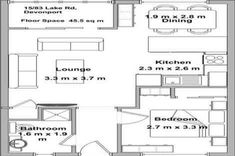 Photo of property in 17/83 Lake Road, Devonport, Auckland, 0622