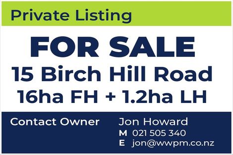 Photo of property in 15 Birch Hill Road, Loburn, Rangiora, 7473