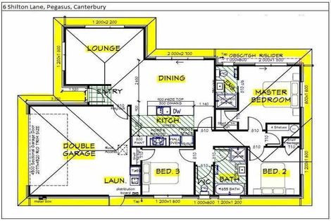 Photo of property in 6 Shilton Lane, Pegasus, 7612