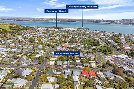 Photo of property in 44 Mozeley Avenue, Devonport, Auckland, 0624