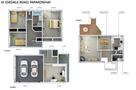 Photo of property in 61 Eskdale Road, Papakowhai, Porirua, 5024