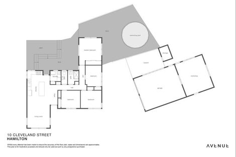 Photo of property in 10 Cleveland Street, Bader, Hamilton, 3206