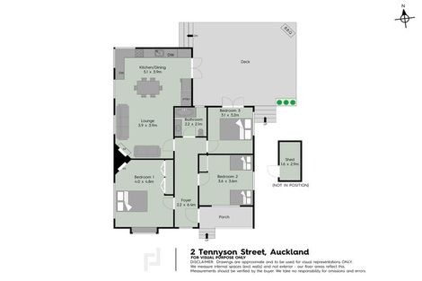 Photo of property in 1/2 Tennyson Street, Northcote Point, Auckland, 0627