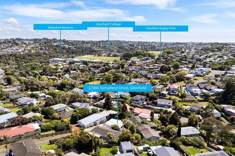 Photo of property in 1/28a Tamahere Drive, Glenfield, Auckland, 0629