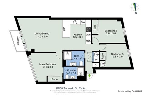 Photo of property in Elevate, 9/30b Taranaki Street, Te Aro, Wellington, 6011