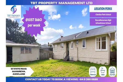 Photo of property in 12 White Road, Manurewa, Auckland, 2102