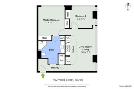 Photo of property in St Peters Apartments, 7d/192 Willis Street, Te Aro, Wellington, 6011