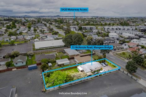 Photo of property in 55 Mckenzie Road, Mangere Bridge, Auckland, 2022