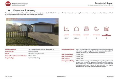 Photo of property in 217 Lakes Boulevard, Pyes Pa, Tauranga, 3112
