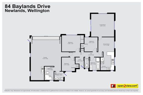 Photo of property in 84 Baylands Drive, Newlands, Wellington, 6037