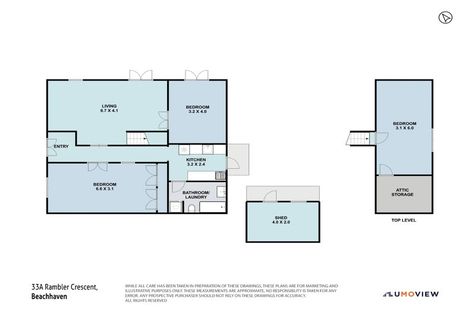 Photo of property in 33a Rambler Crescent, Beach Haven, Auckland, 0626