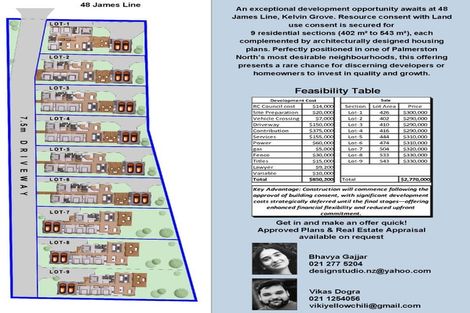 Photo of property in 48 James Line, Kelvin Grove, Palmerston North, 4414