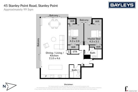 Photo of property in 58/45 Stanley Road, Stanley Point, Auckland, 0624