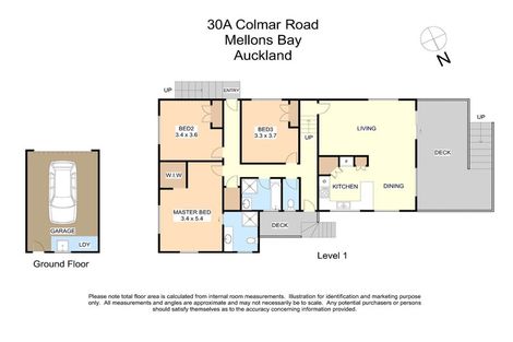 Photo of property in 30a Colmar Road, Mellons Bay, Auckland, 2014