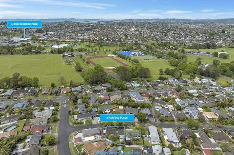 Photo of property in 3 Harford Place, Pakuranga Heights, Auckland, 2010