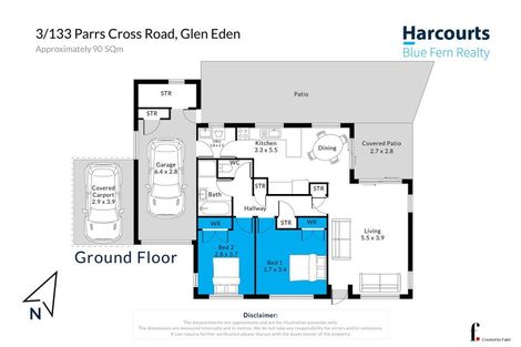 Photo of property in 3/133 Parrs Cross Road, Glen Eden, Auckland, 0612