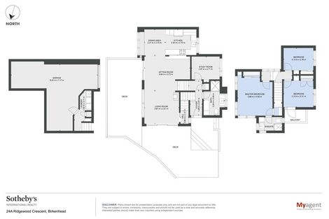 Photo of property in 1/24 Ridgewood Crescent, Birkenhead, Auckland, 0626