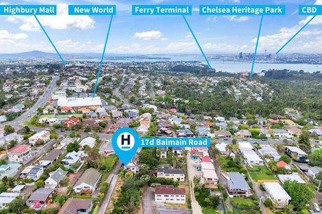 Photo of property in 17d Balmain Road, Birkenhead, Auckland, 0626