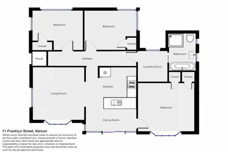 Photo of property in 11 Franklyn Street, Nelson South, Nelson, 7010