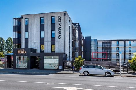 Photo of property in Leicester Executive Apartments, 207/282 Madras Street, Christchurch Central, Christchurch, 8011
