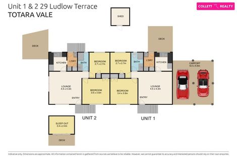 Photo of property in 2/29 Ludlow Terrace, Totara Vale, Auckland, 0627