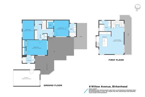 Photo of property in 8 Willow Avenue, Birkenhead, Auckland, 0626